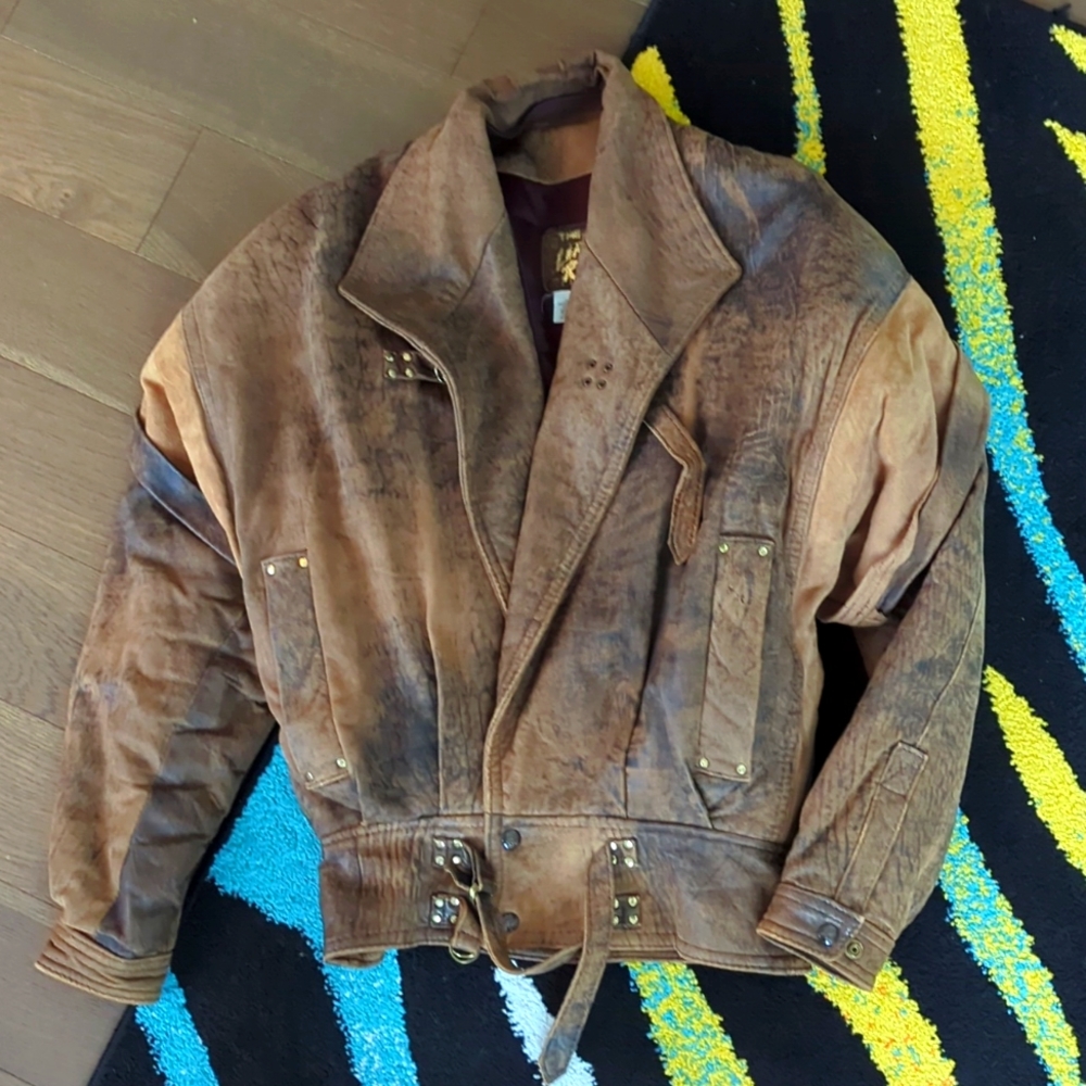 Leather jacket